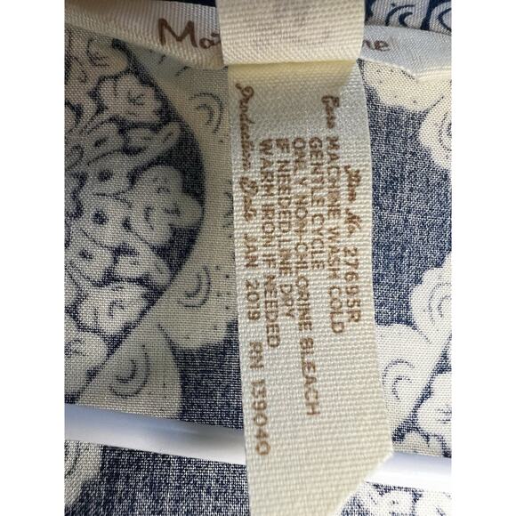 Matilda Jane Womens M On The Fringe Romper Navy and Pink Boho - Picture 7 of 12